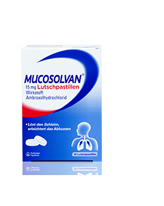 Mucosolvan Lutschpastillen 15mg, 20 Stück