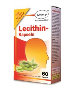LECITHIN                      KAPSELN-TWARDY, 60 Stück