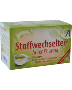 STOFFWECHSEL                  TEE ADLER PHARMA 28G, 20 Stück