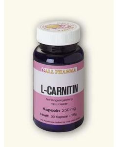 L-Carnitin Kapseln 250mg, 60 Stück