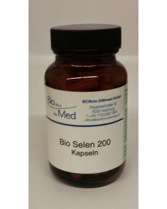SELEN                         BIO KAPSELN -EHRMED 200MCG, 60 Stück