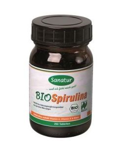 BIOSPIRULINA                  BIO TABL 400MG -SANATUR, 250 Stück