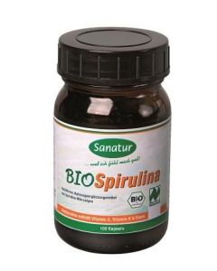 BIOSPIRULINA                  BIO KPS 360MG -SANATUR, 100 Stück