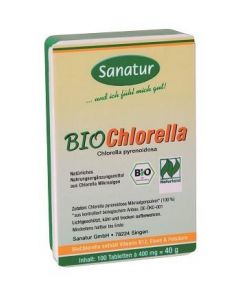 BIOCHLORELLA                  TABL 400MG -SANATUR, 100 Stück