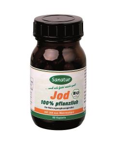 JOD                           KAPSELN 150MCG -SANATUR             BIO 100% PFLANZ., 60 Stück
