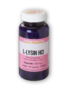 L-LYSIN                       KAPSELN                     500MG -GPH, 750 Stück