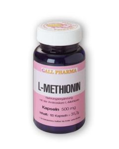 GPH L-Methionin 500mg Kapseln, 180 Stück