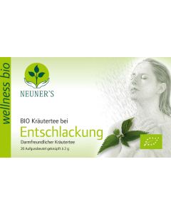 NEUNERS                       WELLNESS KRAEUTERTEE        ENTSCHLACKUNG BIO, 20 Stück