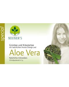 NEUNERS                       SPECIAL KRAEUTERTEE         GRUENTEE ALOE VERA, 20 Stück