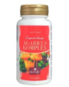 AGARICUS                      PILZ EXTRAKT KAPSELN        400MG -HANOJU, 90 Stück
