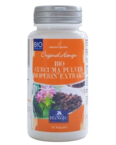 CURCUMA                       KAPSELN 490MG BIO                   +BIOPERIN                 -HANOJU, 90 Stück