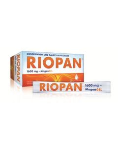 RIOPAN                        MAGENGEL 1600MG, 10 Stück