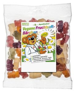 FRUCHTSAFT BAERCHEN           BANO                        APOTHEKERFRUCHTSAFTBAER   VEGAN, 150g