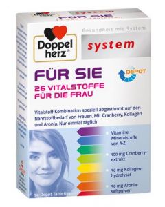 DOPPELHERZ SYSTEM             FUER SIE DEPOT TABL, 30 Stück