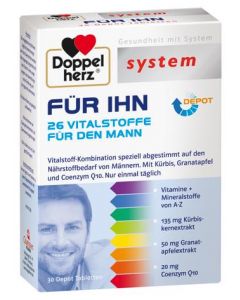 DOPPELHERZ SYSTEM             FUER IHN DEPOT TABL, 30 Stück