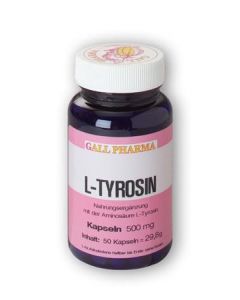 GPH L-Tyrosin 500mg Kapseln, 180 Stück