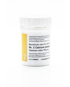 SCHUESSLER                    ADLER PHARMA                CALCIUM/PHOSPHORICUM      NR. 2 D 6 TABL, 250g