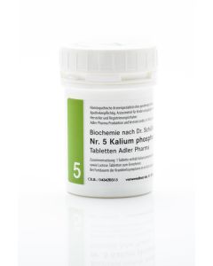 SCHUESSLER                    ADLER PHARMA                KALIUM/PHOSPHORICUM       NR. 5 D 6 TABL, 1kg