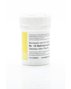 SCHUESSLER                    ADLER PHARMA                NATRIUM/SULFURICUM        NR.10 D 6 TABL, 100g