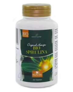 SPIRULINA                     BIO TABL 400MG - HANOJU, 300 Stück