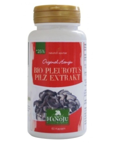 PLEUROTUS                     KAPSELN 320MG                       BIO EXTRAKT               -HANOJU, 60 Stück