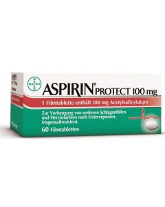 ASPIRIN                       PROTECT FILMTABL 100MG, 60 Stück