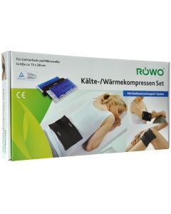 KALT/WARM THERAPIE            ROEWO                       KALT/WARM KISSEN          +KLETTBANDAGE 15X28CM, 2 Stück