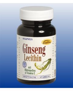 Espara Ginseng Lecithin Kapseln, 60 Stück